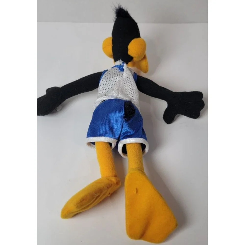 Warner Bros Daffy Duck Space Jam Plush Toy 1996 McDonald Vintage